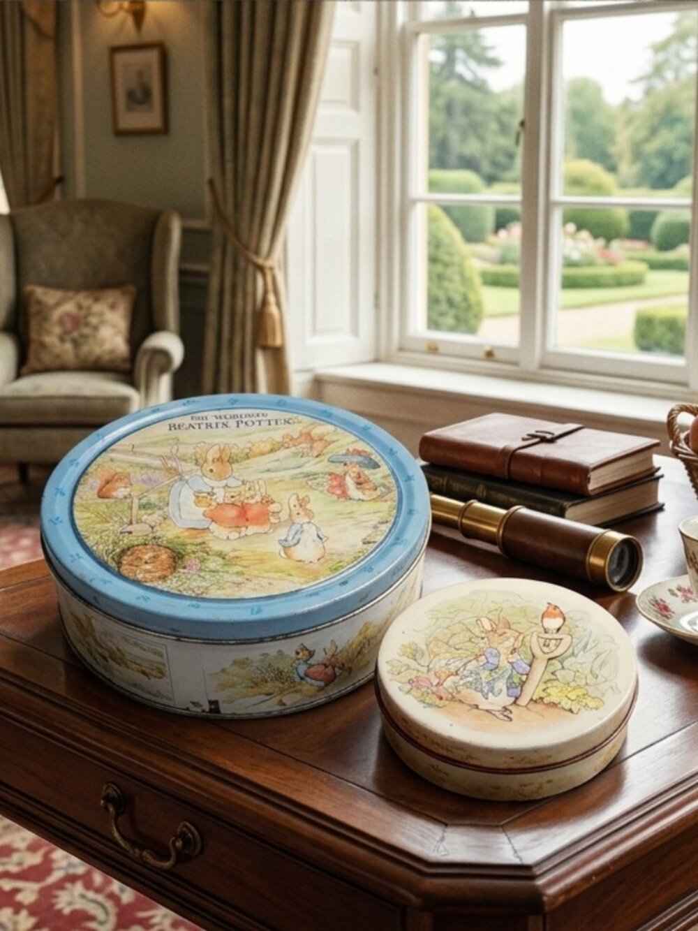 Beatrix Potter Decorative Tin Set